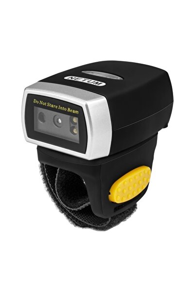 NETUM R2l 2d 1d Qr Yüzük Bluetooth Kablosuz Barkod Okuyucu