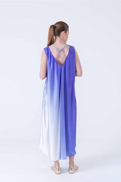 PleasureOfSilk Rochie din mătase Efil Gradient