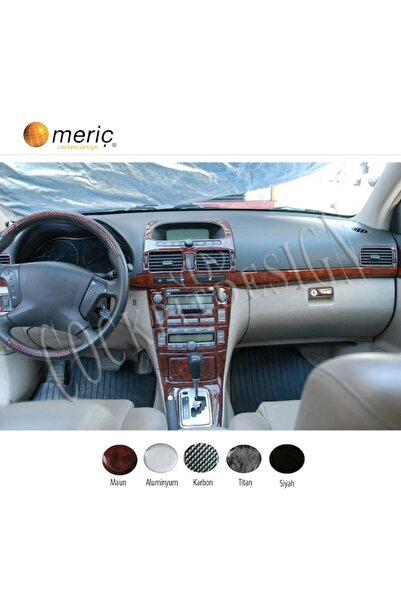 meriç cockpit design ميريتش ®   تويوتا أفينسيس تنجيد توريد أمامي أسود لامع 20...
