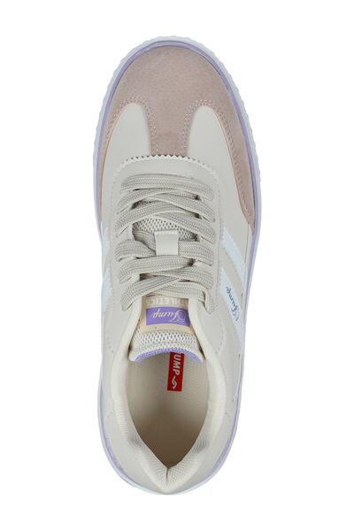Jump 28146 Μπεζ - Μωβ Γυναικεία Sneaker Χειμερινά αθλητικά παπούτσια