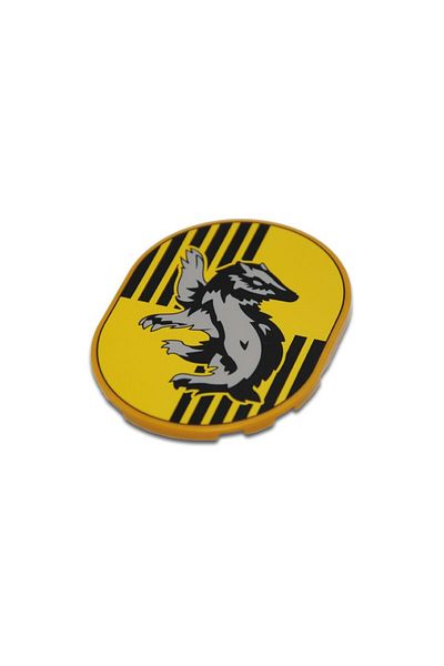 LEGO Original Custom Accessory Creator Tile 6 x 8 Printed Round Tiles Harry Potter Hufflepuff Logo