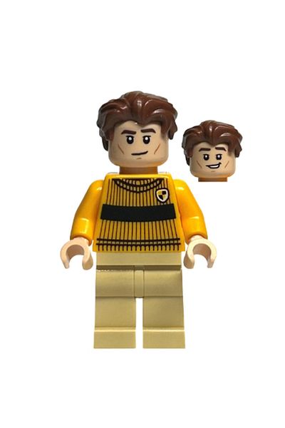 LEGO Original Minifigure Mini Figure Harry Potter Quidditch Cedric Diggory with Sweater
