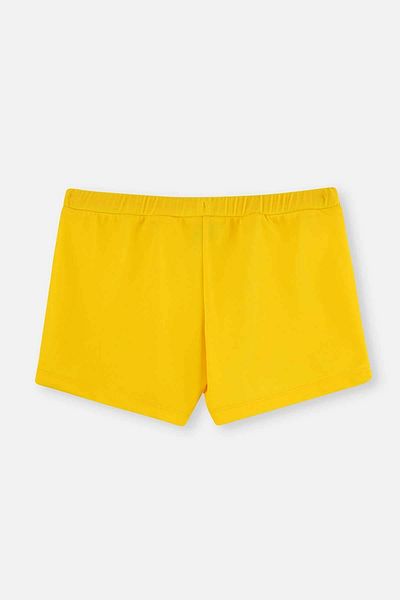 Dagi Gelbe Badeshorts mit Dinosaurier-Aufdruck für Jungen