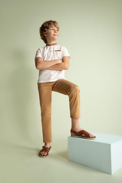 DeFacto Boy's Standard Leg Gabardine Trousers Z3195a623sm