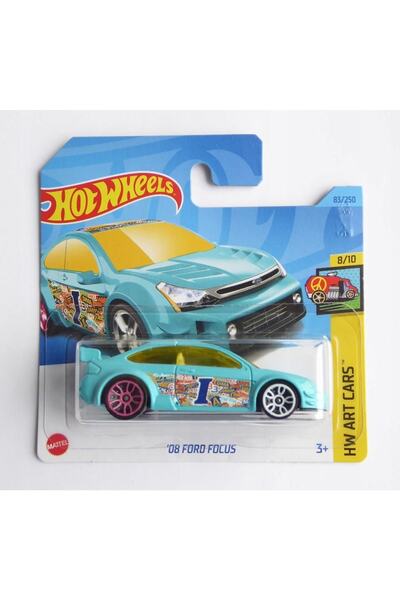 HOT WHEELS 08 Ford Focus Hw Art Cars