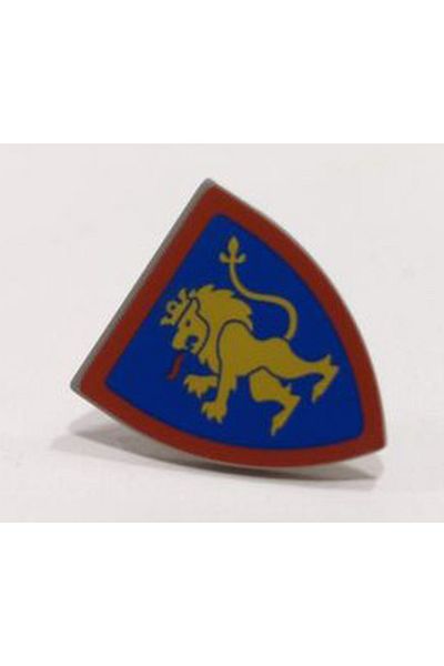 LEGO Original Custom MOC Accessory Minifigure Castle Medieval Lion Embroidered Shield 1 piece to send