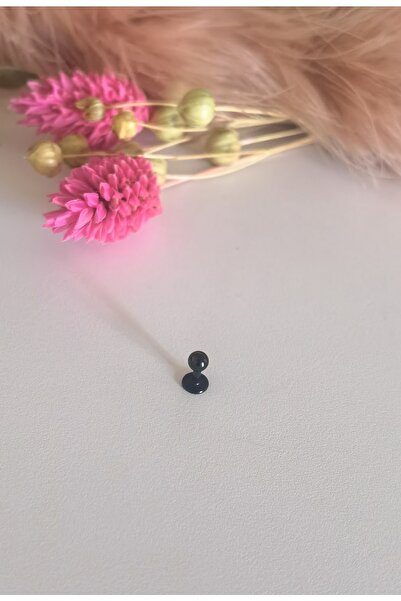 Bylin %100 Cerrahi Çelik Ektra Kısa Barlı Piercing /bar Uzunluğu : 3,5 Mm / 1...