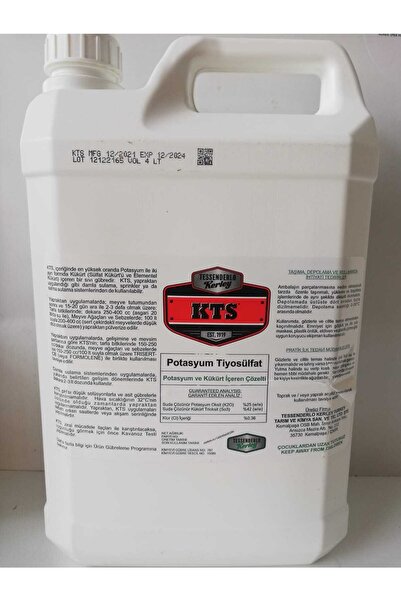 TESSENDERLO Kts Potasyum Tiyosülfat 4lt