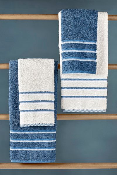 Evanora Almira Cotton 4 Pieces Soft Bath Towel Set Dowry Set Turkish Bath Set