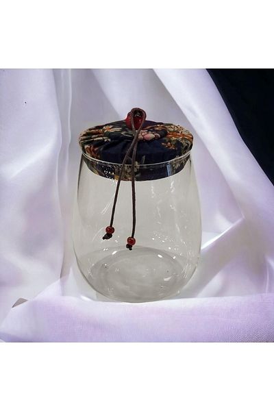 ACAR Acr-138 Glass Jar Dark Blue 1000 Ml