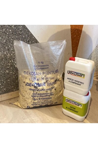 dekosan Kabuk Sıva - Yaprak Sıva - Seramik Sıva