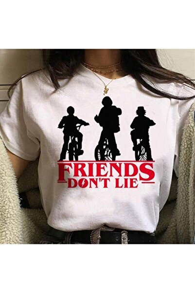 Adrift Kırmızı Etiket Gala Stranger Things T-shirt Model71 09198