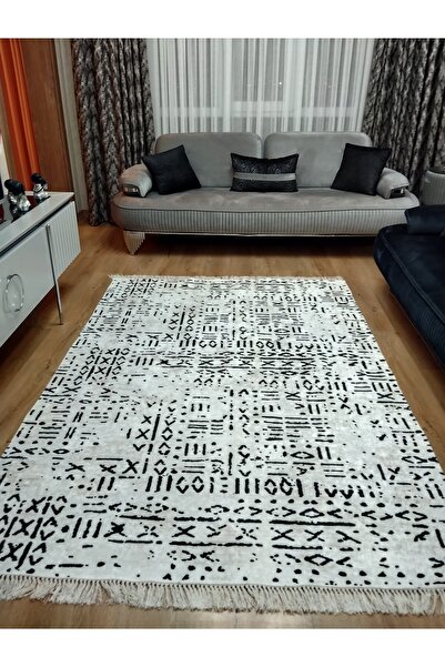 ESPİCAL HOME Dijital Baskılı Yıkanabilir Kaymaz Taban Ince Yazlık Salon Mutfa...