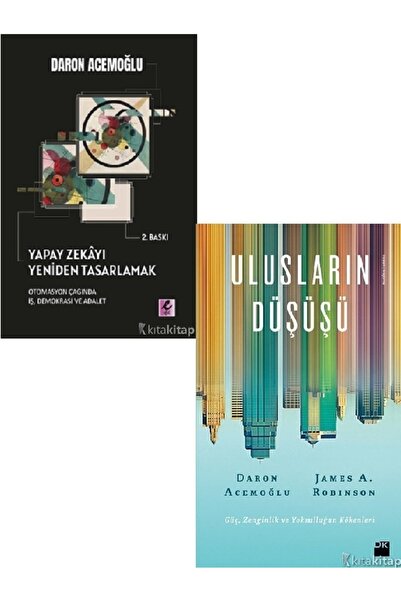 Kronik Kitap Yapay Zekayı Yeniden Tasarlamak - Ulusların Düşüşü - Daron Acemo...