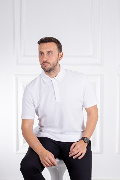 Sarar Μπλουζάκι με γιακά πόλο από 100% βαμβακερή υφή