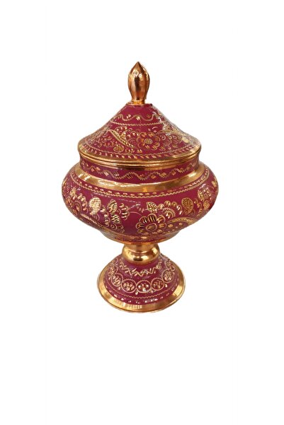 Bakır Center Bakır Şekerlik & Bakır Gondol & Bakır Lokumluk Bakır Mor Renk Iş...