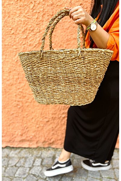 KaiHome Straw Medium Bag/Beach Bag