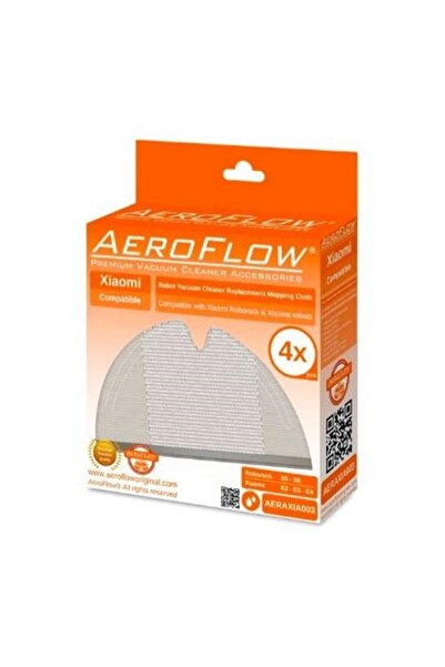 SupurgePlus Aeroflow Γνήσιο ύφασμα Xiaomi Roborock S51 Mop Fiber - 4 τεμάχια