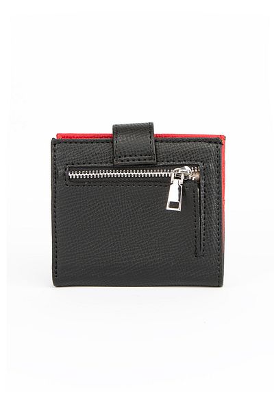 HNB ÇANTA Black Red Women's Wallet Mv087