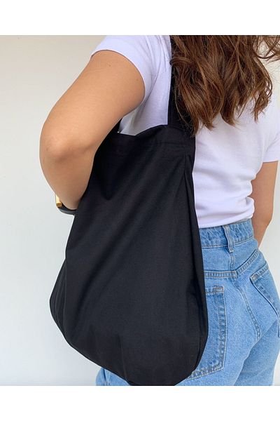 Caramel Butik Oval Gabardine Bag