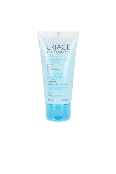 Uriage Multifunctional Cleansing Gel and Exfoliator: Gentle Jelly Face Scrub ...