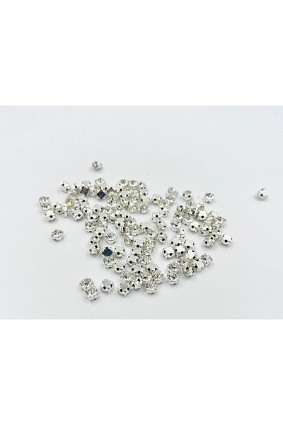 yiğit aksesuar 4 mm Cased Strut Beyoğlu Stone 100 Pieces
