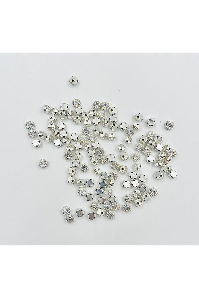 yiğit aksesuar 4 Mm (ss18) Lian Brand Case Strut Beyoğlu Stone 50 Pieces