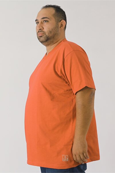 rood Unisex Plus Size T-shirt