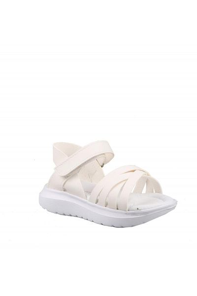Şirin Bebe 231-81 Λευκά Παιδικά Σανδάλια