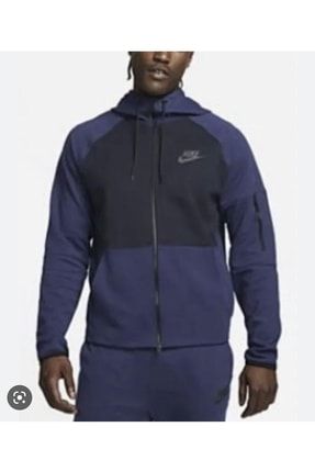 Nike Full Zip Hoodie Blue Mens Erkek Size Large With Tags Sweat DD5284 410 Fiyat Yorumlar Trendyol