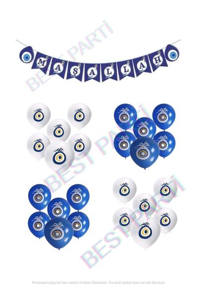 BEST PARTİ DOĞUM GÜNÜ PARTİ SÜSLERİ Sünnet Partisi Süsleme Seti-1