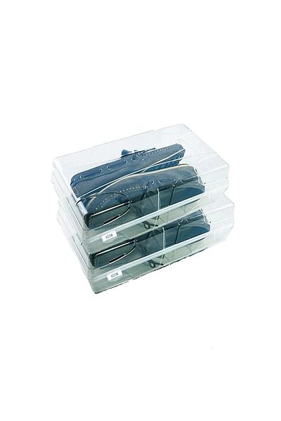 Bayev 2 Pieces Men's Shoe Box - Storage Box Shoe Organizer