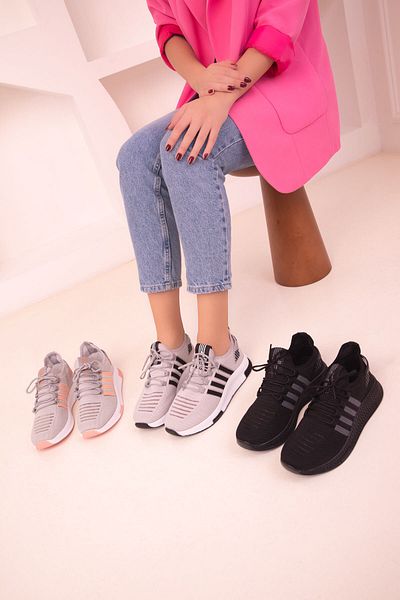 SOHO Ice-Black Women's Sneakers 18176