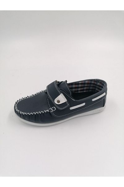 SOLMAZ Pantofi pentru copii bleumarin cu velcro