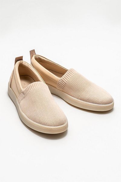 Elle Shoes Men's Beige Casual Shoes