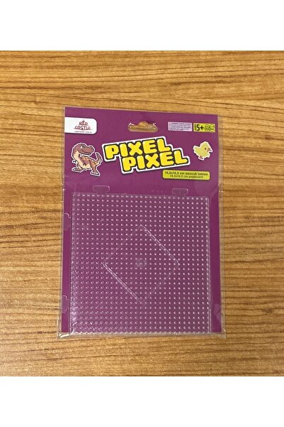 Pixel Pixel صينية التوتير بالخرز - مربعة كبيرة شفافة Ppp29-01