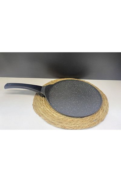 Zems Eda Granite Cast Crepe Pan 26 Cm Gray