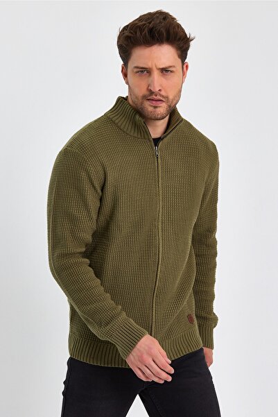 ALEXANDERGARDI Ζακέτα με φερμουάρ με ζιβάγκο (e22-5714)