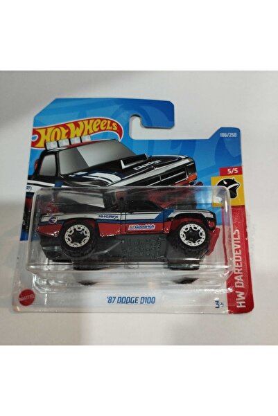 HOT WHEELS '87 Dodge D100 Hw Daredevıls (th-treasure Hunt) (2022_hcx99)