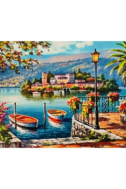 Genel Markalar Hı Stone 5d Elmas Boncuk Taş Işleme Mozaik Goblen Kit 50x40cm Gc79705