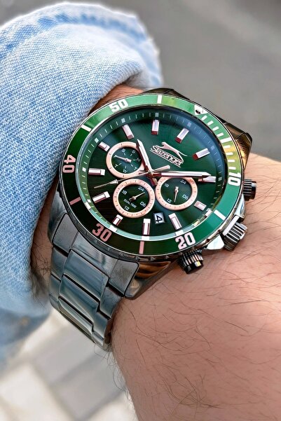 Slazenger Sl.09.2091.2.03 Multi-fonksiyon 5 Atm Su Geçirmezlik Erkek Kol Saati