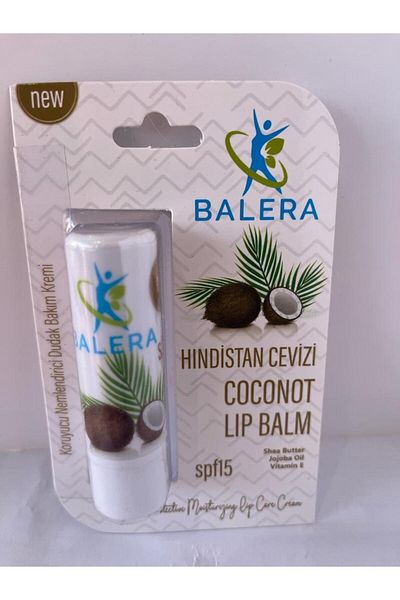 BALERA Lip Balm Lip Care Cream Coconut Spf15 4.8gr