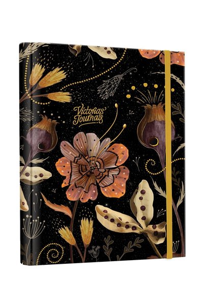 Victoria's Journals Gizli Spiralli Defter Sert Kapak 192 Sayfa 96 Yaprak 17x2...