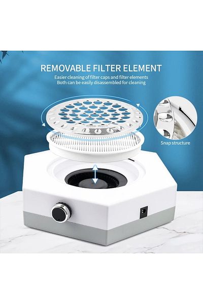 SİNKA Dust Collection Device 80w Nail Electric Dust Collector Strong Nail Dust Hammer