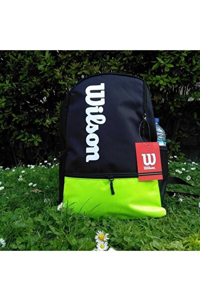 Shopiolog Σακίδιο πλάτης Wilson Unisex Τσάντα με διπλές θήκες