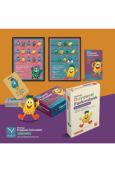 Yenikapı Yayınları Yenikapı Duygusal Farkındalık Terapi Kartları Seti