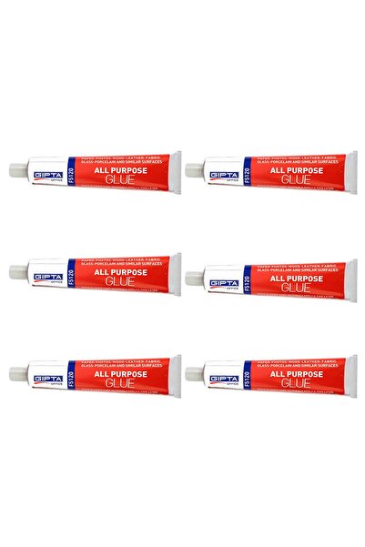 Gıpta F5120 Çok Amaçlı Yapıştırıcı 90 Gr. 6 Adet