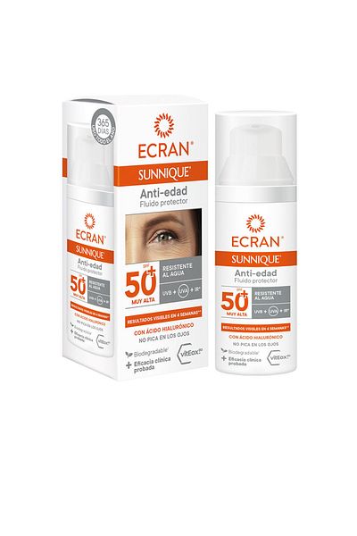 Ecran Sunnique Yaşlanma Karşıtı Bakım Spf50+ Ecran 50 ml