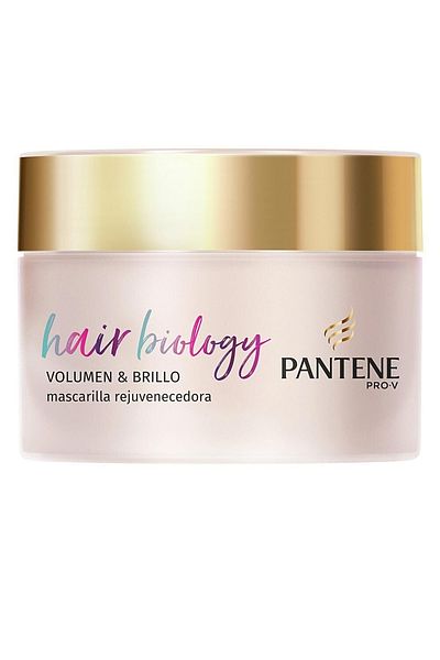 Pantene Hair Biology Volumen & Brillo Mascarilla Pantene 160 ml