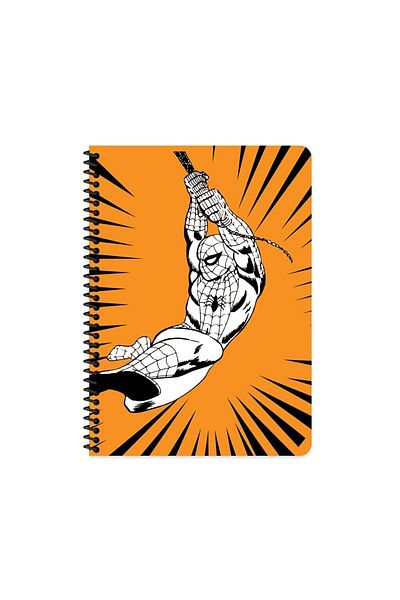 KESKİN COLOR Marvel Seri2 20x28 80 Yp. Caiet cu spirală din carton în carouri